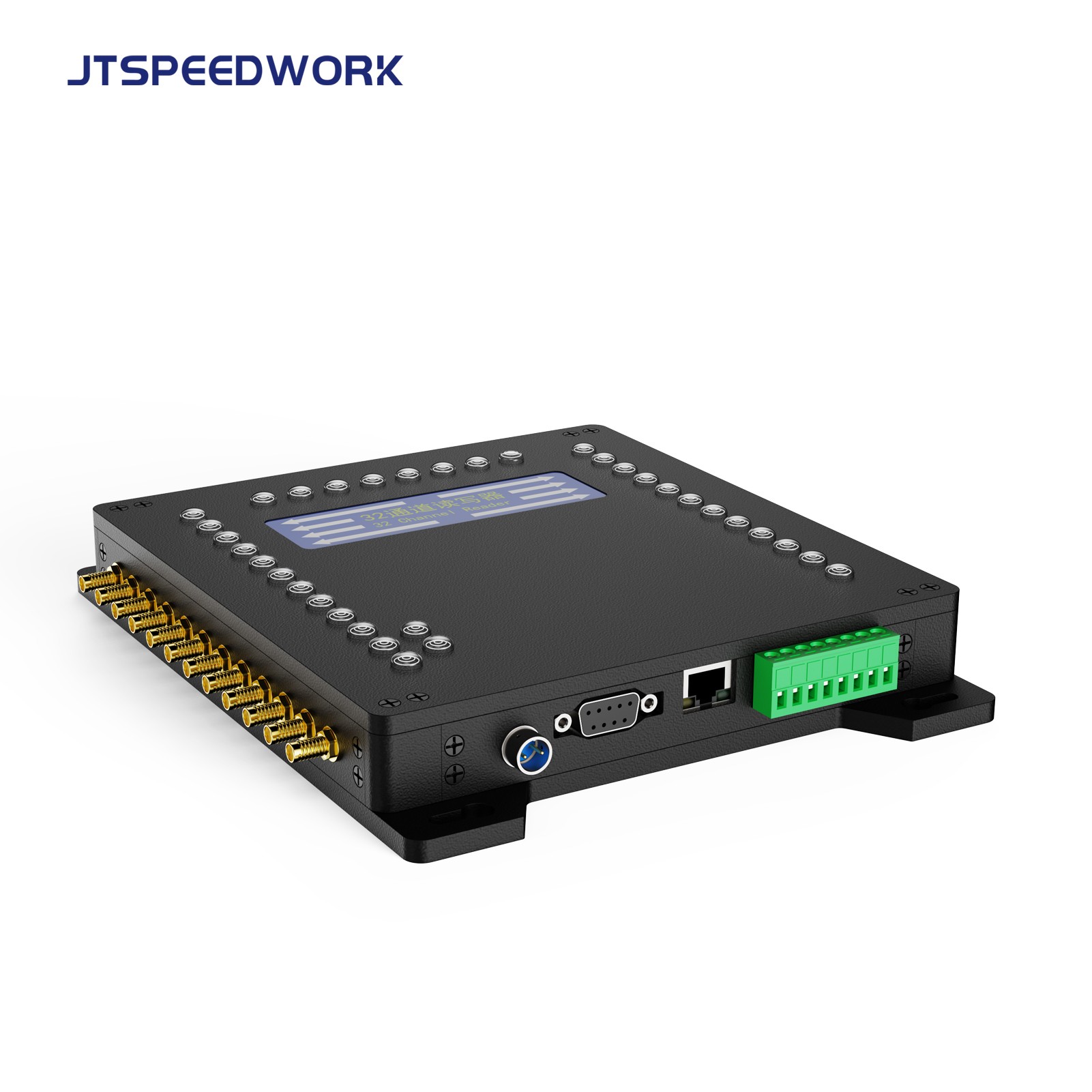 JT-932 32-Port UHF RFID Fixed Reader Impinj R2000 High Sensitivity ISO18000-6C