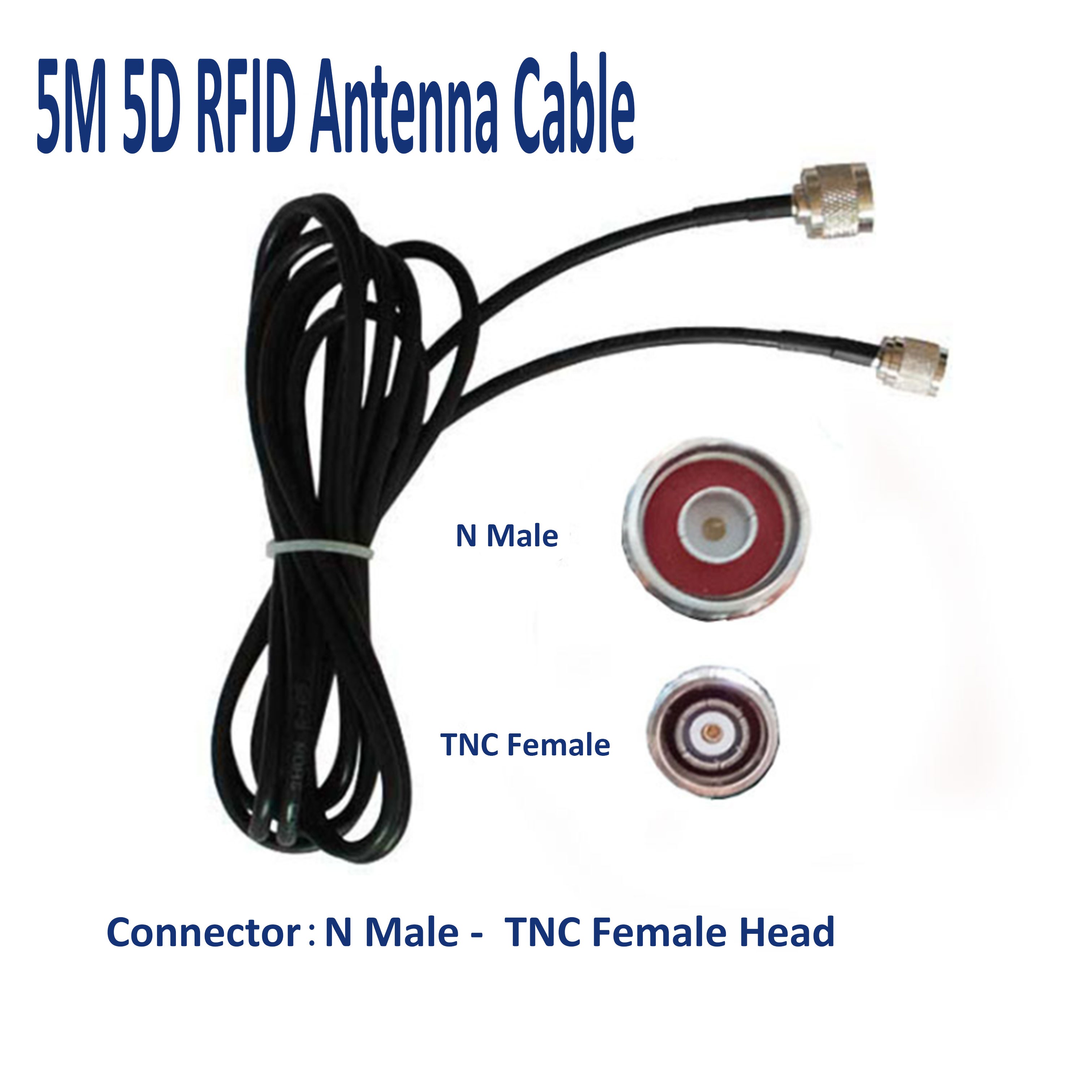 Impinj 420 RFID Reader Antenna Cable  SMA Female to N -type