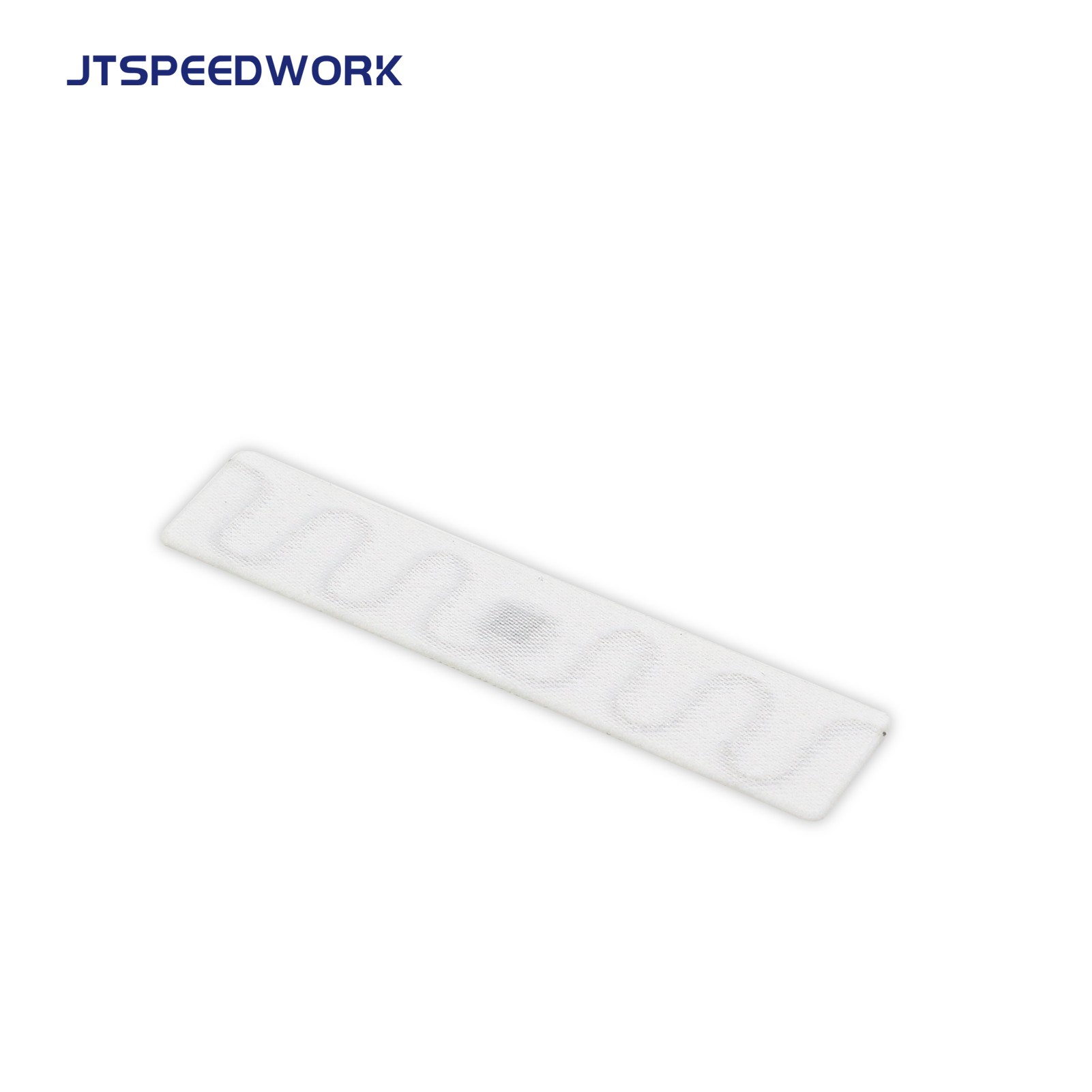 JT-F7515 902-928Mhz UHF Fabric Washable RFID ClothTag 75x15MM