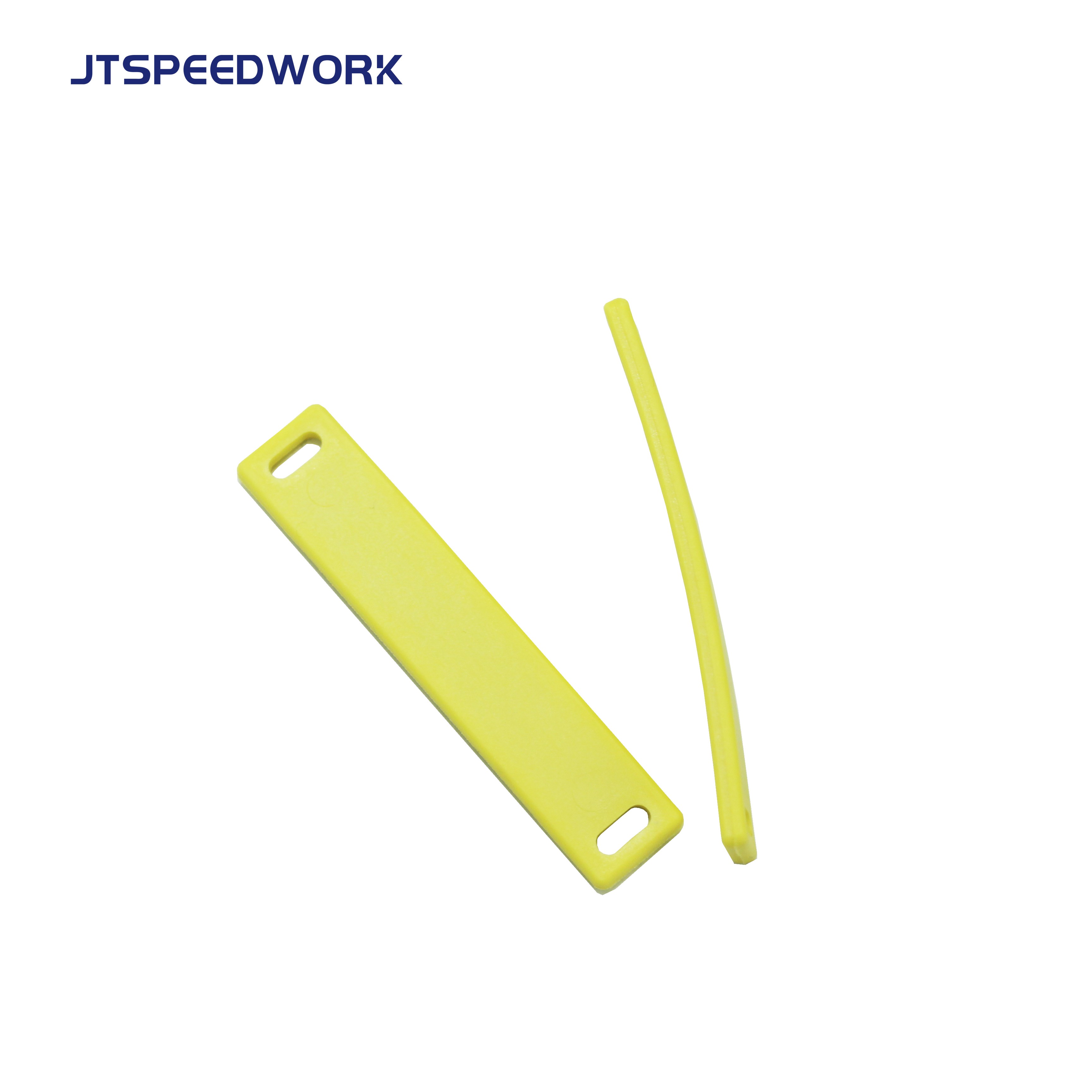 JT-K9018 90*18*4mm TPU UHF RFID Impinj Monza R6 Flexible Anti-metal Tag