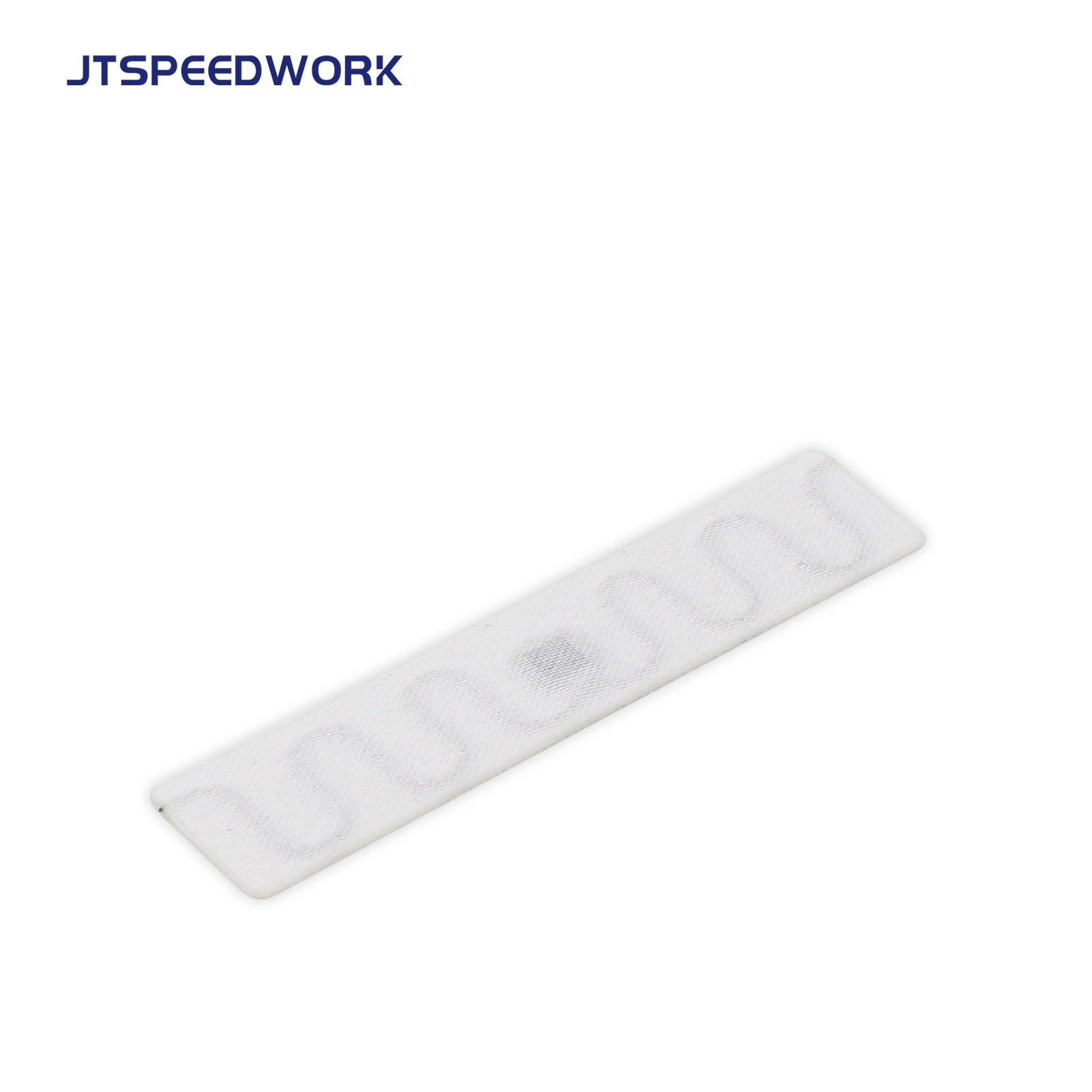 JT-7015 Rfid Wash Laundry Tag Antifouling UHF High Temperature Woven Fabric Dry Cleaner Textile Waterproof Tags