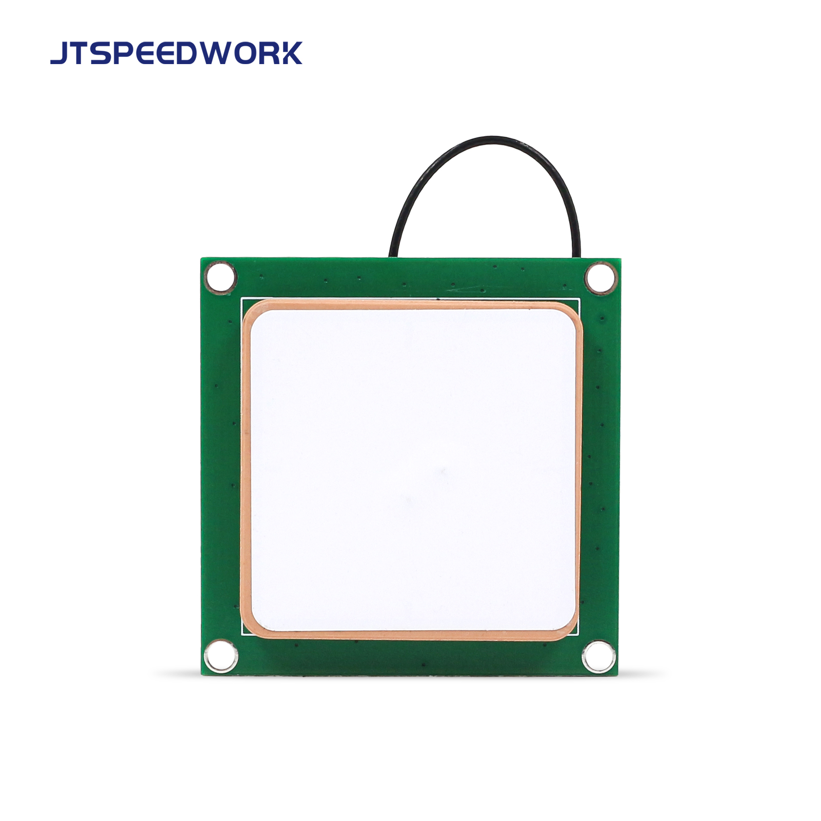JT-T0040 3dBi UHF RFID Ceramic Antenna 40*40mm 860-960MHz RHCP Circular Polarization Custom Connector