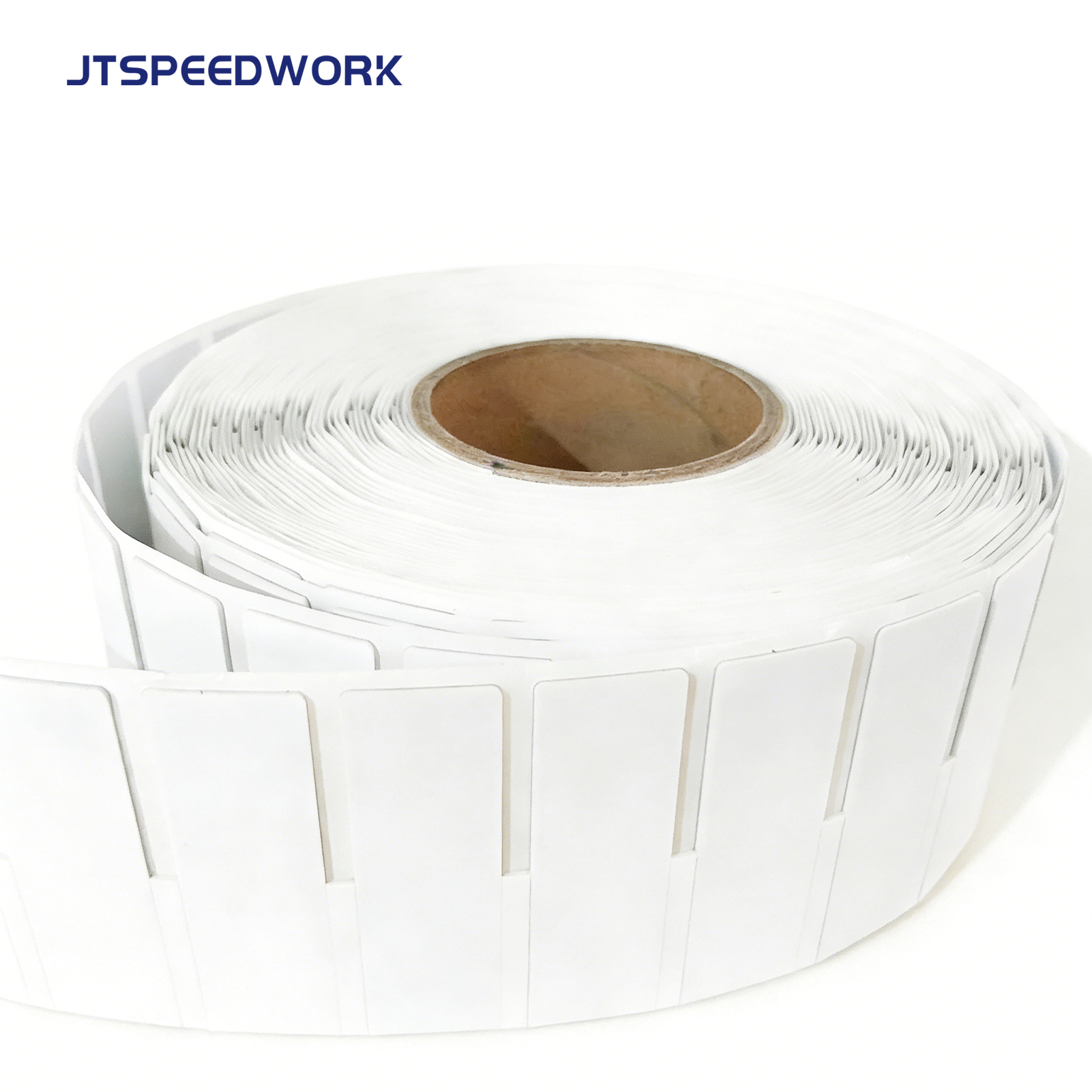 JT-K7025 70*25*1.26mm 860-960MHZ UHF RFID Tamper Proof Flexible Label On Metal Surface with Impinj Monza R6-P chip